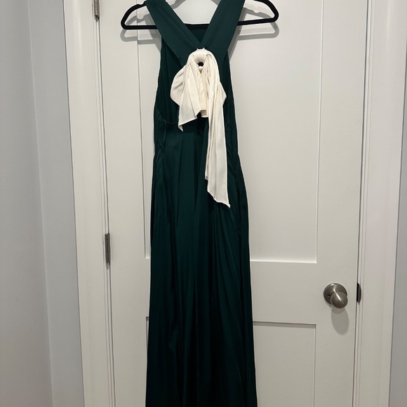 Maeve bow-back halter midi dress - Picture 5 of 6